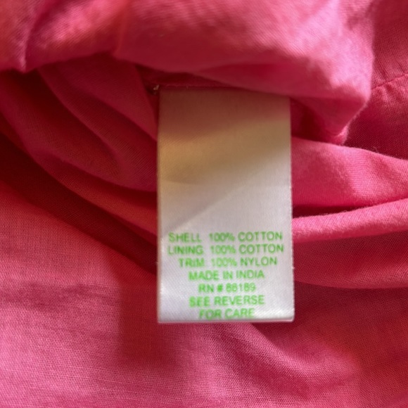 Lilly Pulitzer Sunshine Dres In Hotty Pink sz0 - Picture 11 of 12